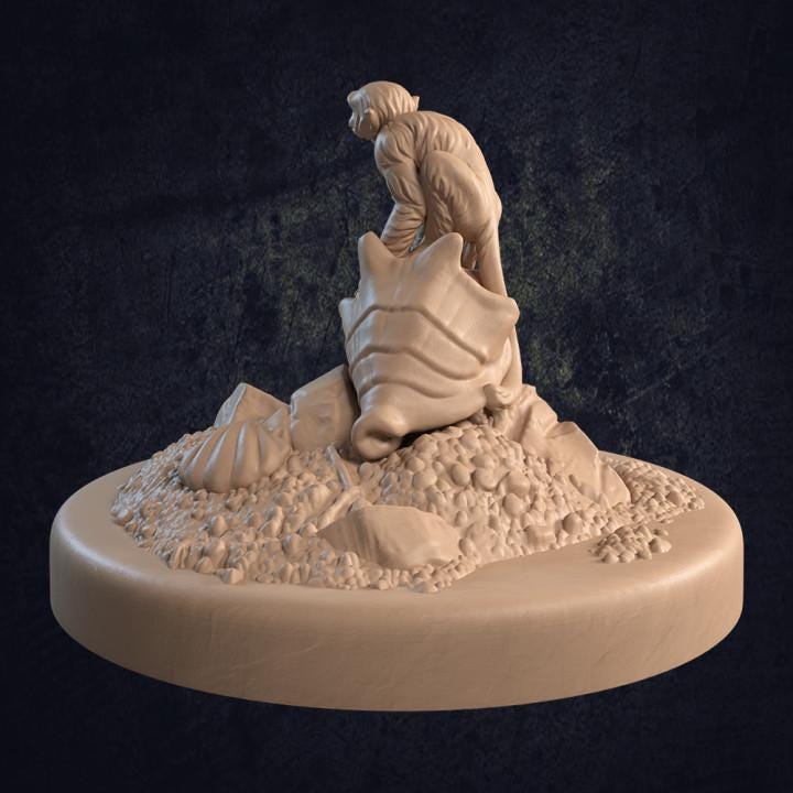Monkey Familiar Pakko - The Print Tavern D&D RPG Miniature