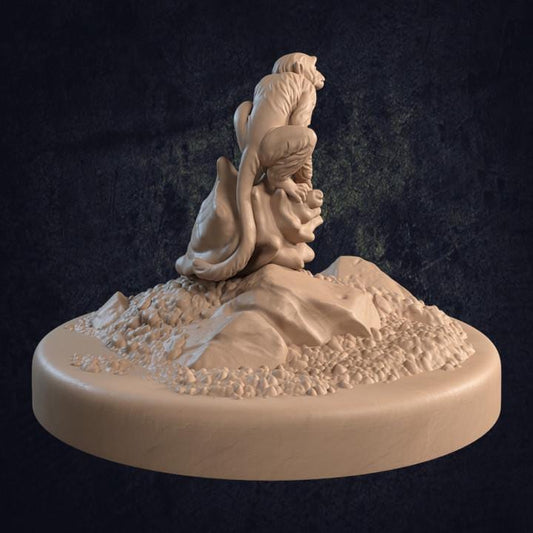 Monkey Familiar Pakko - The Print Tavern D&D RPG Miniature