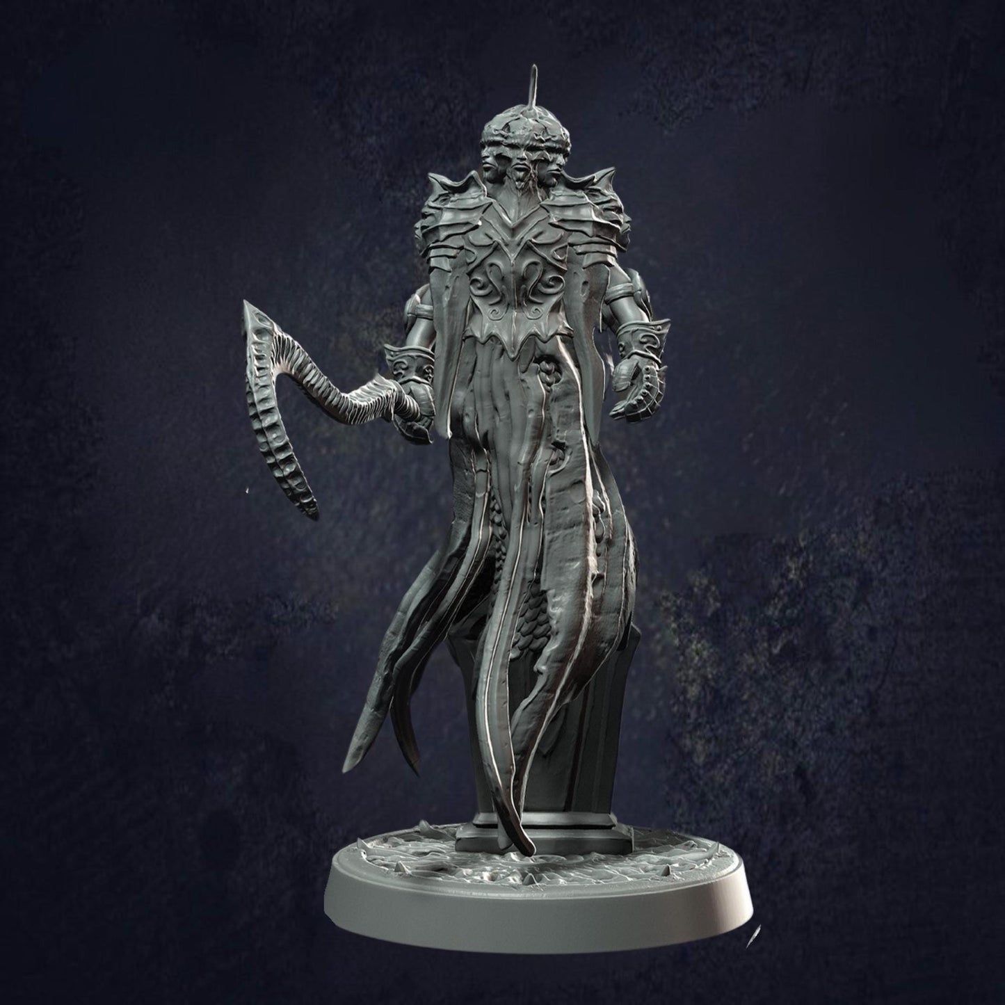 Echoing Shade Grimdark Mini - Monolith Arts - The Print Tavern D&D RPG Miniature