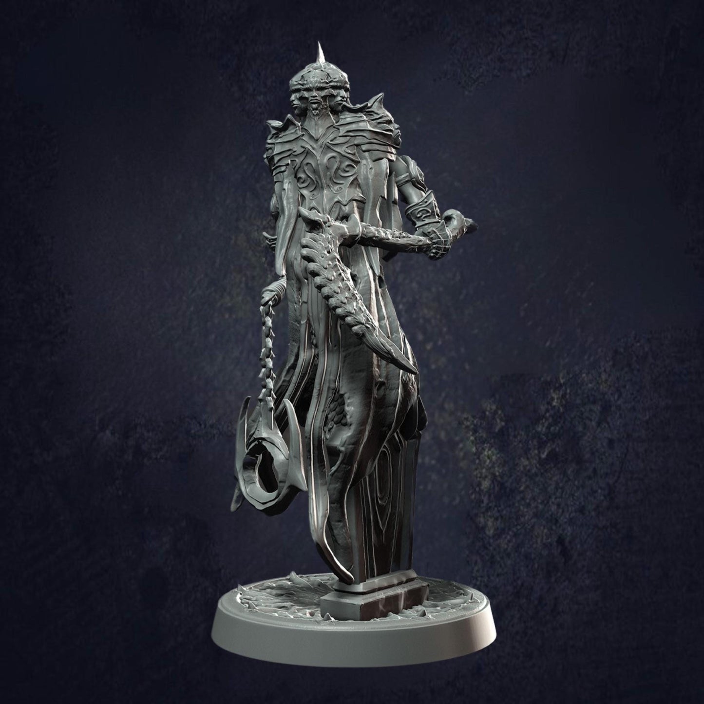 Echoing Shade Grimdark Mini - Monolith Arts - The Print Tavern D&D RPG Miniature