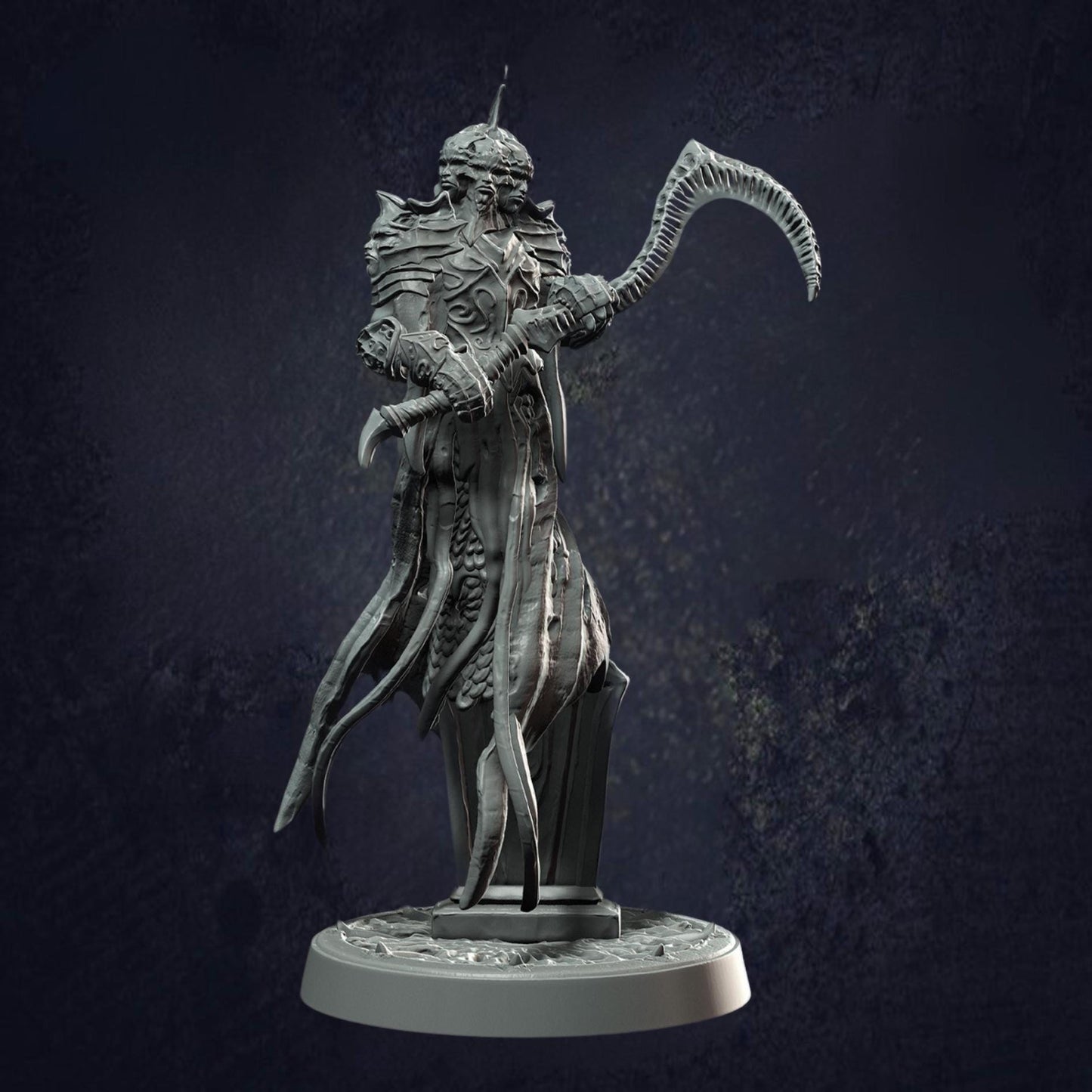 Echoing Shade Grimdark Mini - Monolith Arts - The Print Tavern D&D RPG Miniature