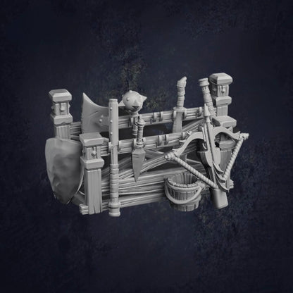 Camp Weapons and Props - The Print Tavern D&D RPG Miniature