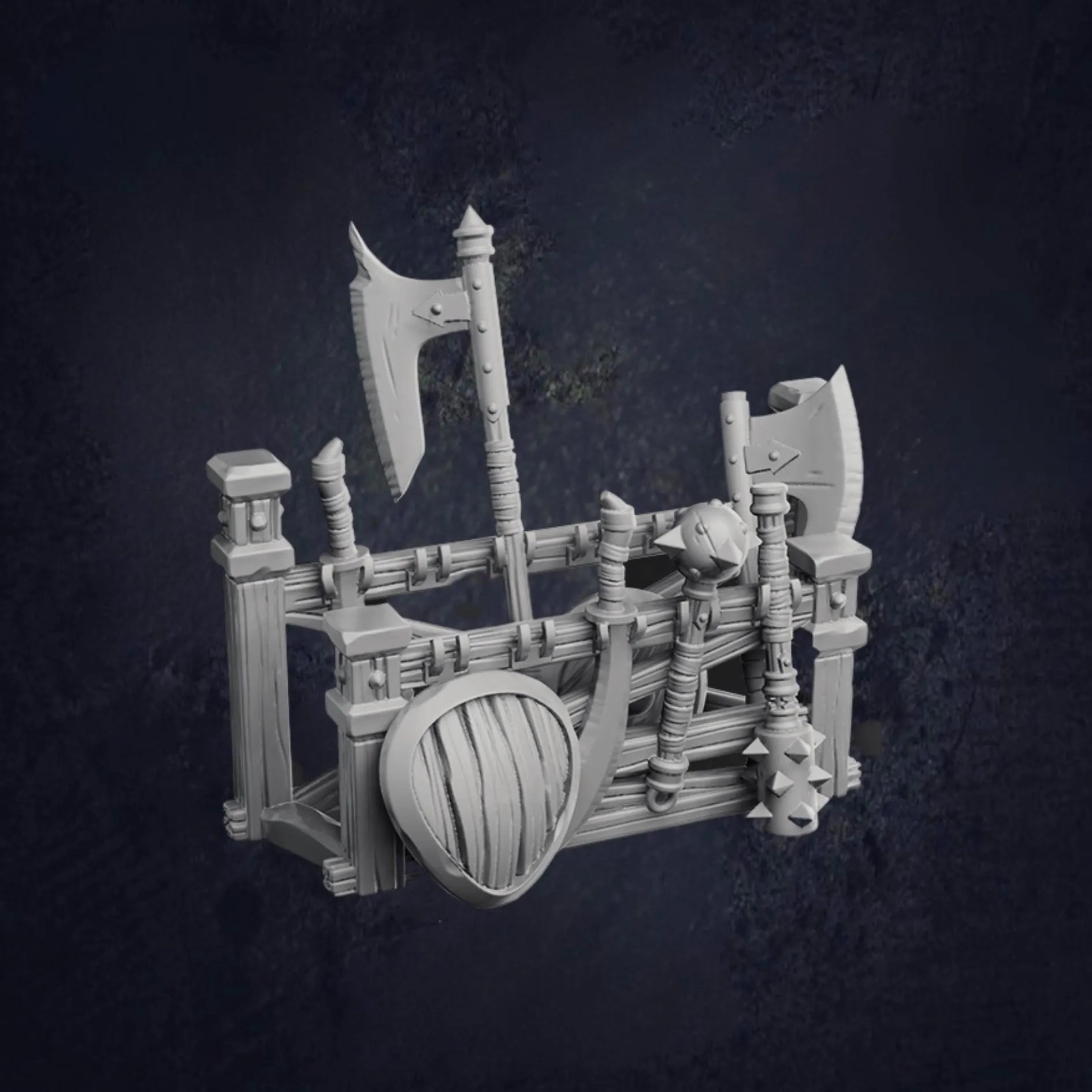 Camp Weapons and Props - The Print Tavern D&D RPG Miniature