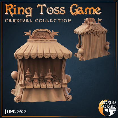 Carnival Stand - Ring Toss Game - The Print Tavern D&D RPG Miniature