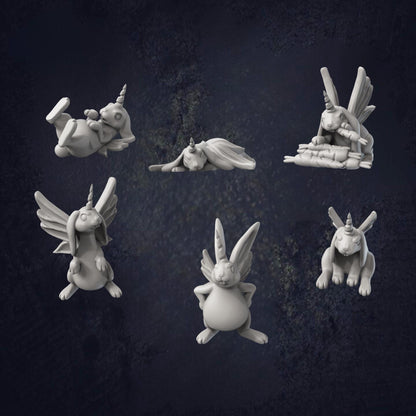 Bunnycorns - The Print Tavern D&D RPG Miniature