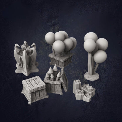 Carnival Scatter - The Print Tavern D&D RPG Miniature