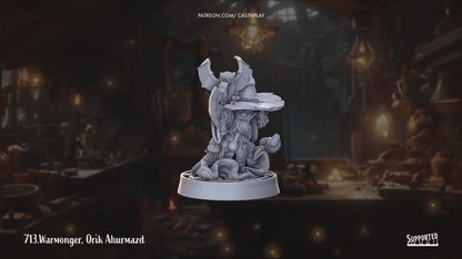 Dwarf Wizard Warmonger Orik Ahurmazd