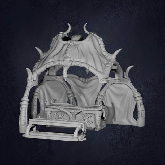 Dark Elf Market - Artefact Stall - The Print Tavern D&D RPG Miniature